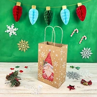 Small Gnome Kraft Gift Bags, 6ct. by Celebrate It™