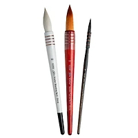 Silver Brush Limited Atelier™ 3 Piece Quills Small Brush Set