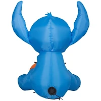 3ft. Airblown® Inflatable Halloween Stitch with Pumpkin