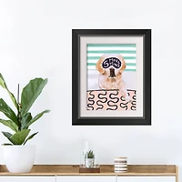 Five More Minutes 1 11" x 14" Black Framed Print Under Plexiglass