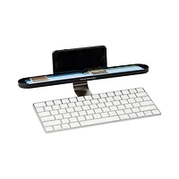Mind Reader Anchor Collection Black Over Keyboard Shelf
