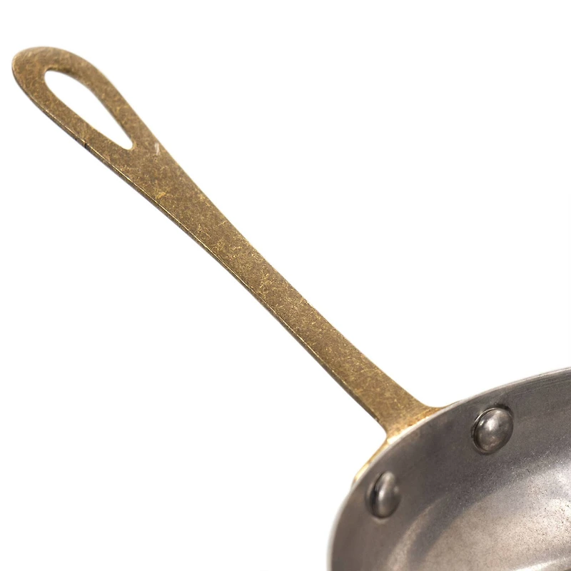 Gibson Home® Normandie 5.5'' Silver and Gold Stainless Steel Mini Frying Pan