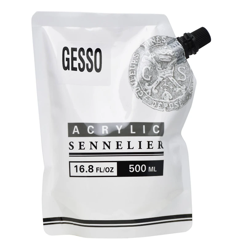 12 Pack: Sennelier Abstract® Gesso, 500mL