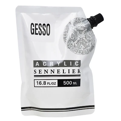 12 Pack: Sennelier Abstract® Gesso, 500mL