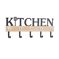 Brown Porcelain Farmhouse Wall Hook