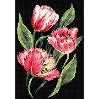 RIOLIS Early Tulips Diamond Mosaic Kit, Square Diamonds