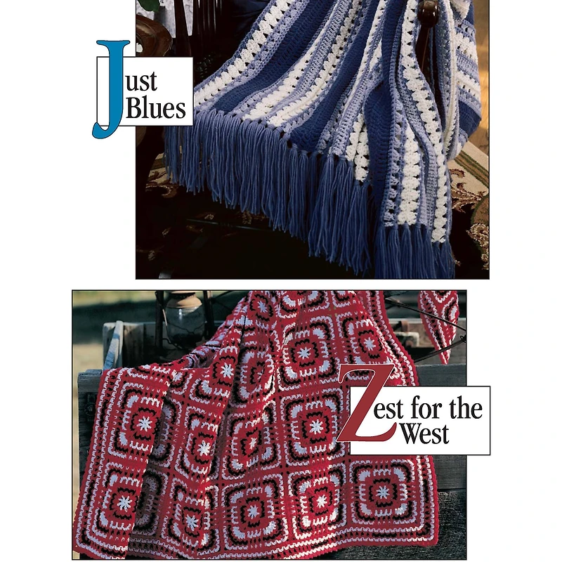 Leisure Arts® Our Best Afghans A to Z Book