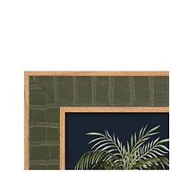 5" x 7" Green Faux Crocodile Tabletop Frame by Ashland®