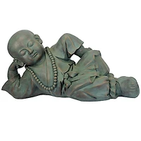 Design Toscano 24" Resting Serene Baby Buddha Garden Statue