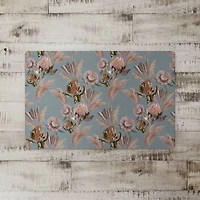 Protea Blooms Floor Mat