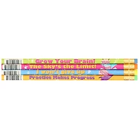 Moon Products Growth Mindset Pencil Assortment, 12 Packs of 12