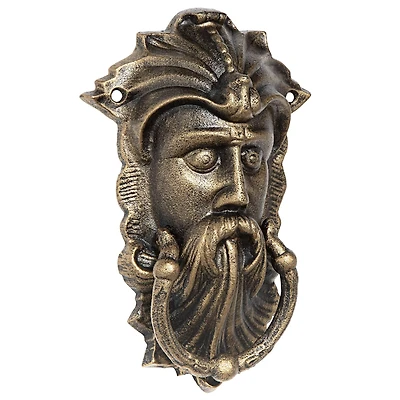 Design Toscano 10" Sutherland House Greenman Authentic Foundry Iron Door Knocker