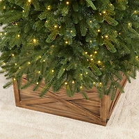 Glitzhome® 22" Natural Wooden Tree Collar