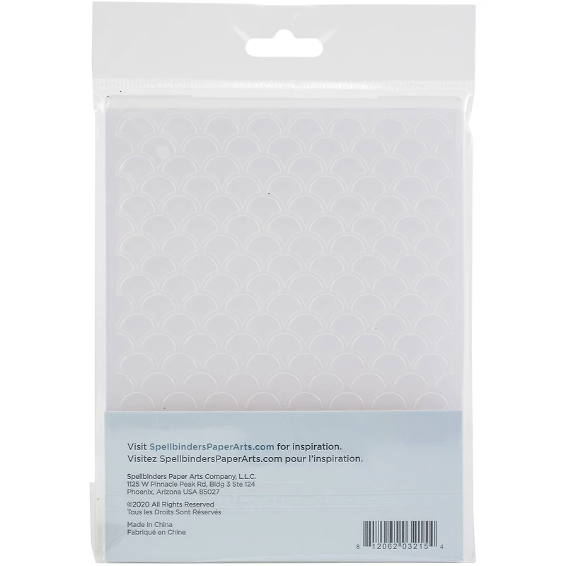 Spellbinders® Scallops Embossing Folder