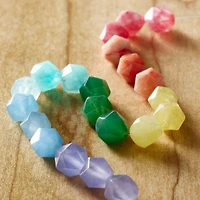 Rainbow Faceted Dyed Quartz Round Beads, 8mm by Bead Landing™