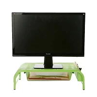 Mind Reader Metal Mesh Monitor Stand & Desk Organizer