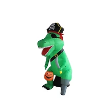 8ft. Inflatable Dino Pirate