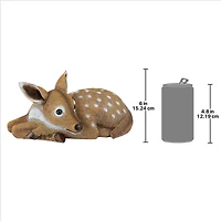 Design Toscano 13" Hershel the Forest Fawn Baby Deer Statue