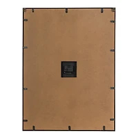 Glitzhome® 31.5" Oversized Farmhouse Wooden & Metal Rectangle Wall Clock