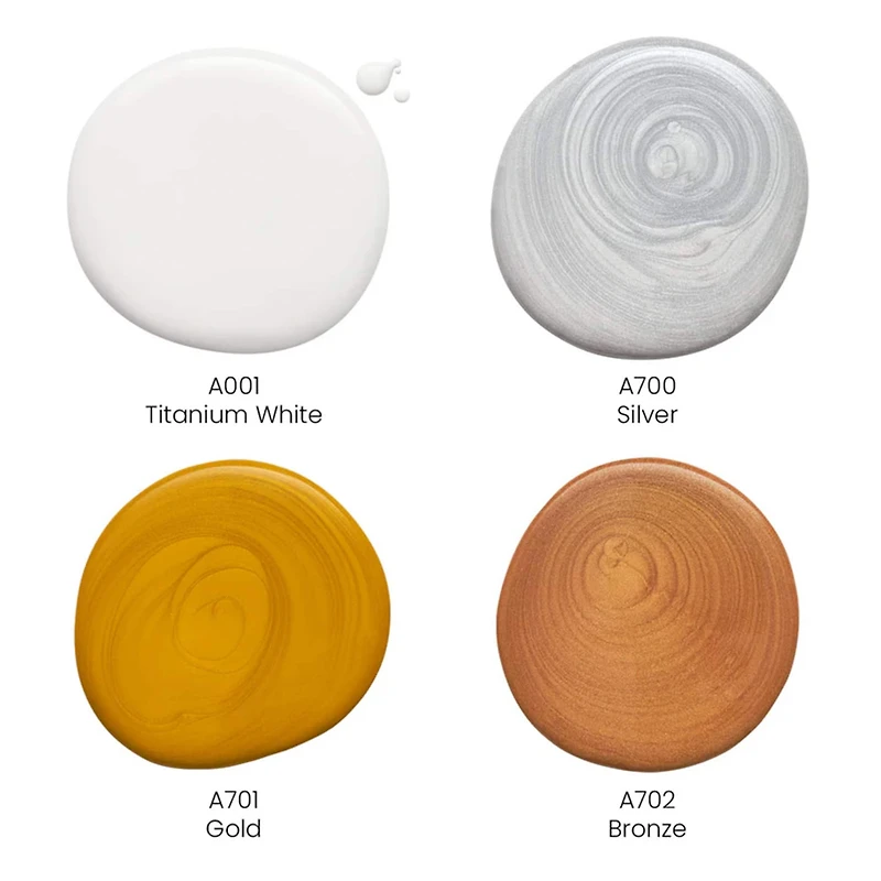 Arteza® Pouring Acrylic Metallic Tones Paint Set