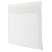 JAM Paper 10" x 13" Translucent Clear Vellum Envelopes, 25ct.