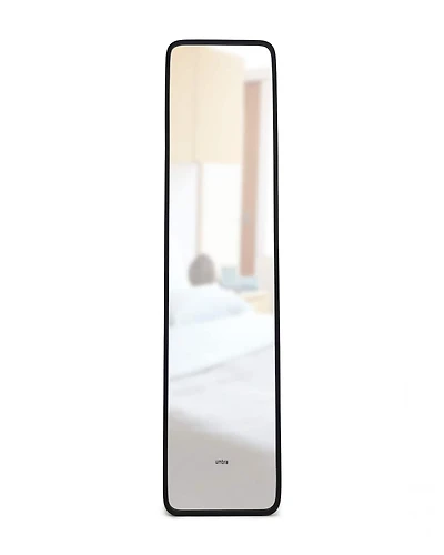 Umbra 62" Black Hub Full-Length Wall Mirror