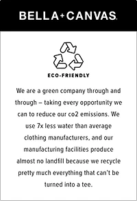 BELLA+CANVAS® Adult Unisex Tri Blend T-Shirt