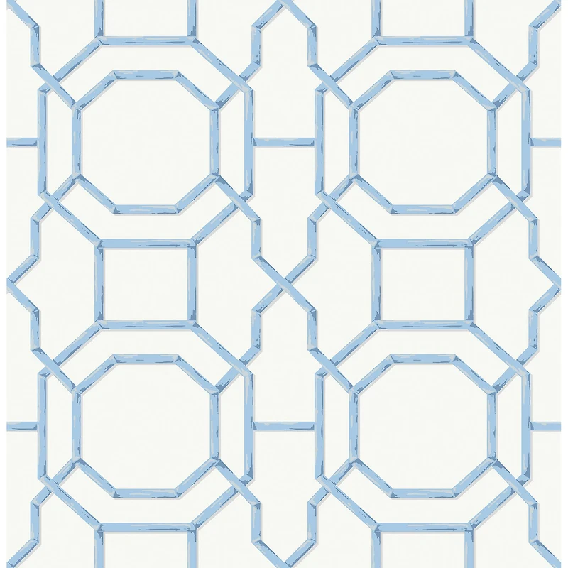 NuWallpaper Sapphire Sanya Peel & Stick Wallpaper