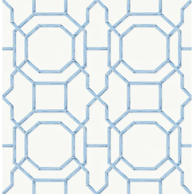 NuWallpaper Sapphire Sanya Peel & Stick Wallpaper