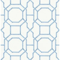 NuWallpaper Sapphire Sanya Peel & Stick Wallpaper