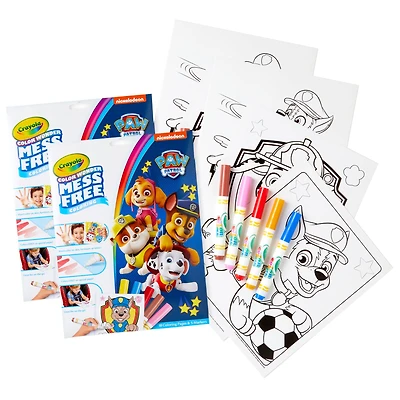 9 Packs: 2 ct. (18 total) Crayola® Color Wonder® Paw Patrol™ Mess Free Coloring Pad & Markers