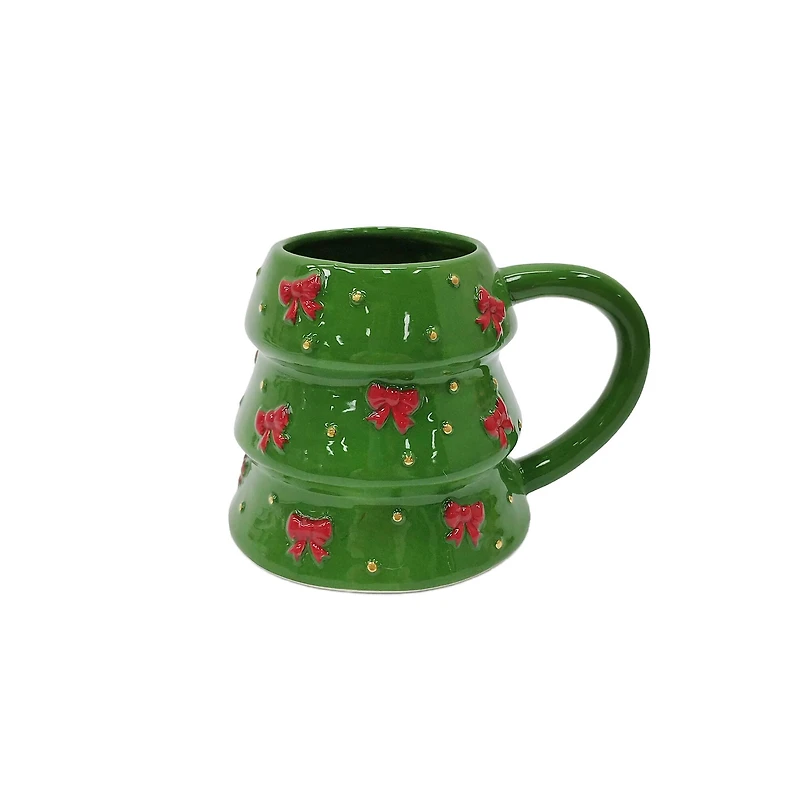 13.5oz. Christmas Tree Ceramic Mug by Ashland®