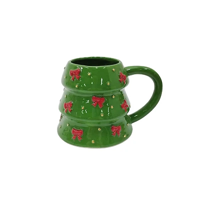 13.5oz. Christmas Tree Ceramic Mug by Ashland®