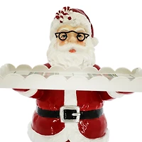 11.5" Santa Holding a Tray Tabletop Décor by Ashland®