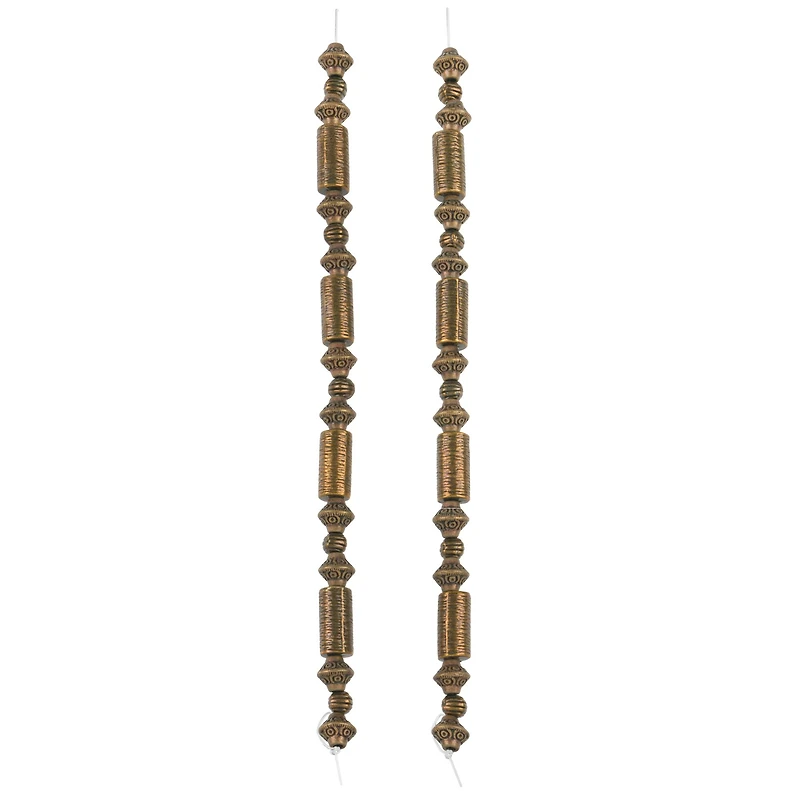 Oxidized Brass Metal Mixed Beads by Bead Landing™