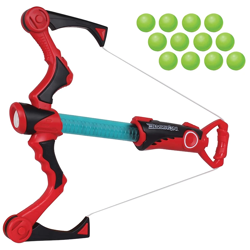NKOK Blastron™ CannonBall Blaster: Red Compound Bow