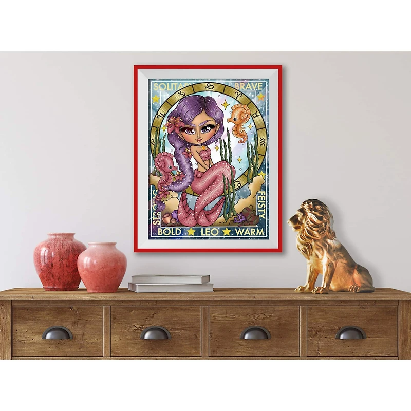 Diamond Dotz® Intermediate Leo Diamond Painting Kit