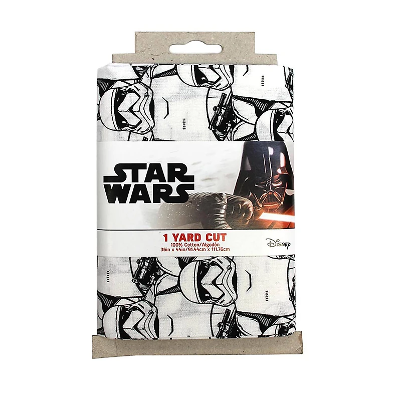 Camelot Fabrics Star Wars Stormtroopers Cotton Precut, 4ct.