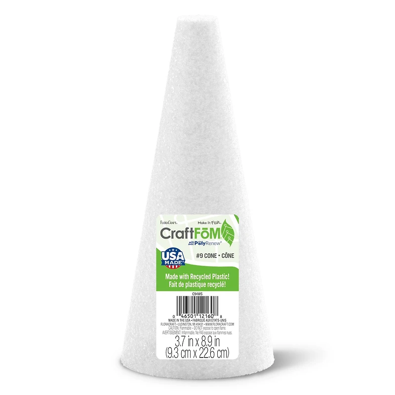 FloraCraft® CraftFōM Cone White