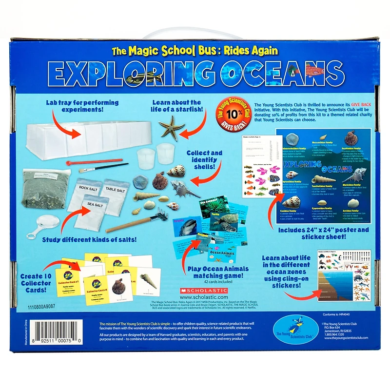 The Young Scientists Club Exploring Oceans Science Kit