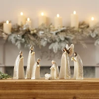 Nesting Mini Nativity Figures Set