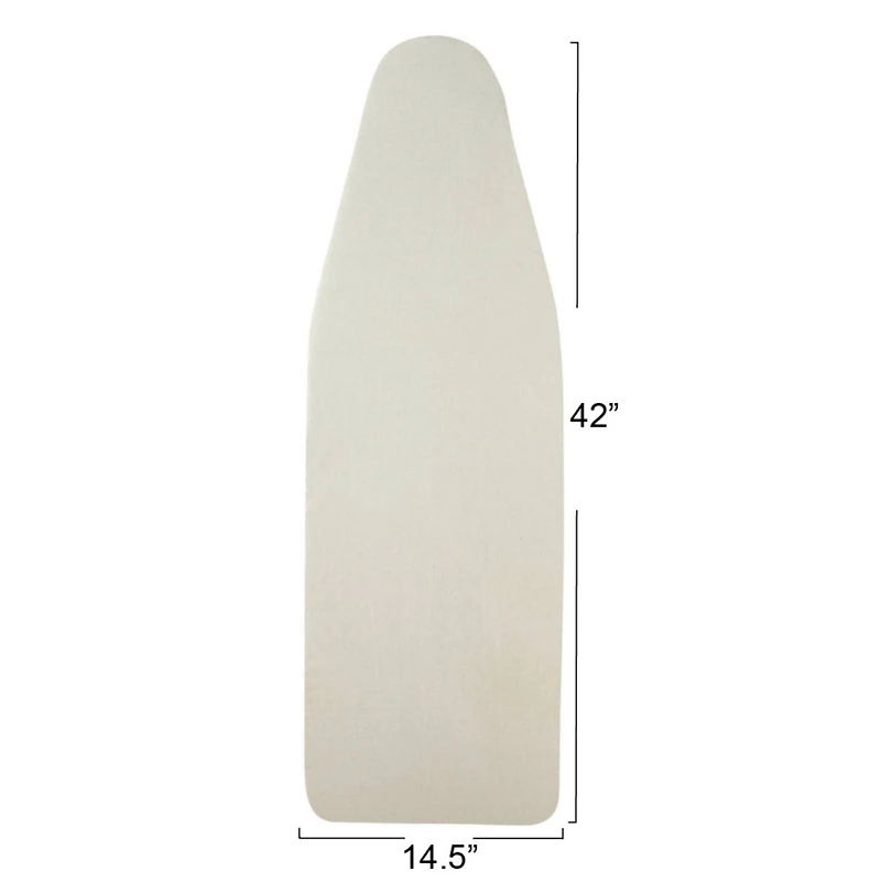 Household Essentials Iron n' Fold White Ironing Board Cover and Pad