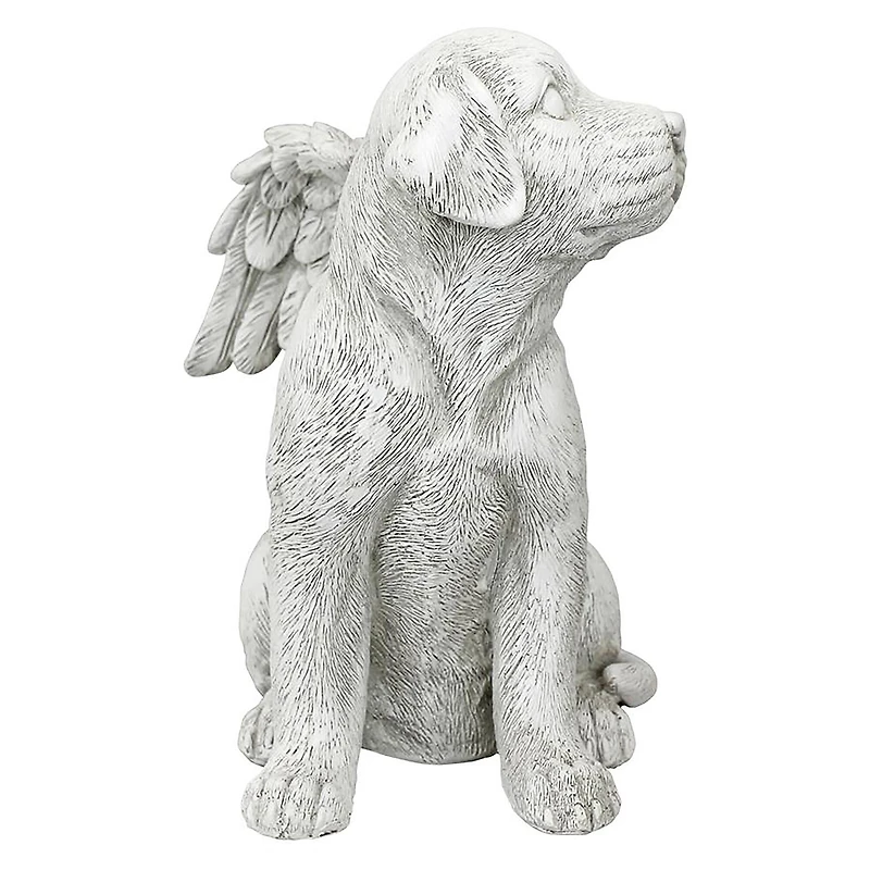 Design Toscano 10" Loving Friend, Memorial Pet Dog Statue