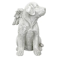 Design Toscano 10" Loving Friend, Memorial Pet Dog Statue