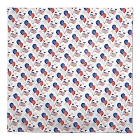 Patriotic Icons Pattern Tablecloth