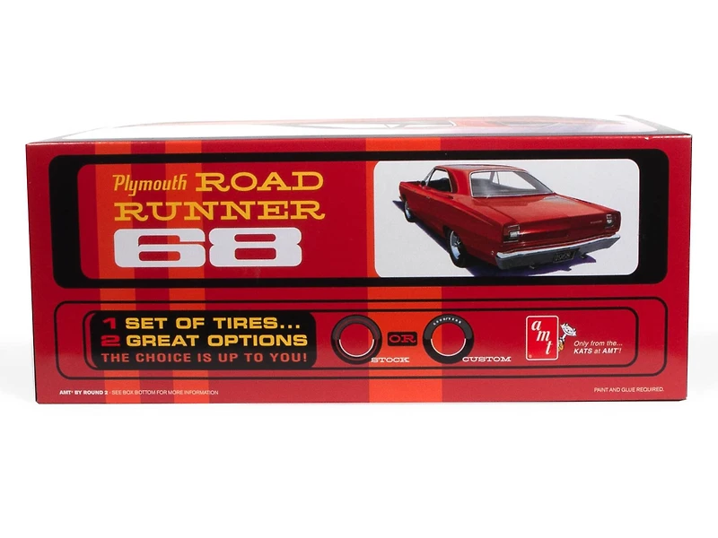 AMT® 1968 Plymouth Road Runner 1:25 Scale Model Kit
