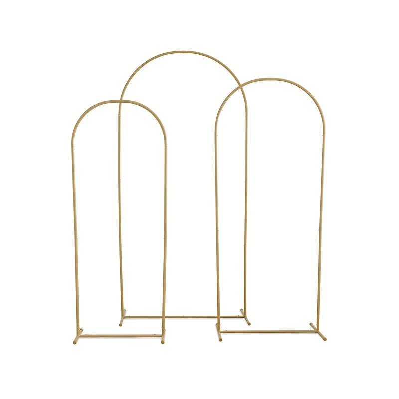 Gold Metal Backdrop Arches by Celebrate It™
