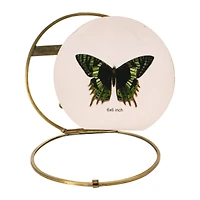 Hello Honey® Brass & Glass 5.5" x 5.5" Photo Frame