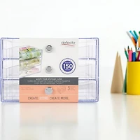 Deflecto® Clear Washi Tape Storage Cube