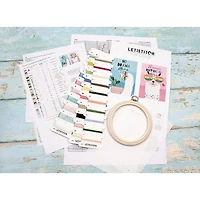 Letistitch No drama Llama Counted Cross Stitch Kit